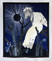 София Азархи — Ночь. Дерево, 2022 (текстиль)