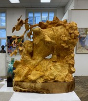 Анастасия Мацуева — Хаврошечка, 2021 (пластик) вид справа