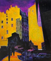 Вячеслав Глинский — День догорает, 2021 (холст, акрил)