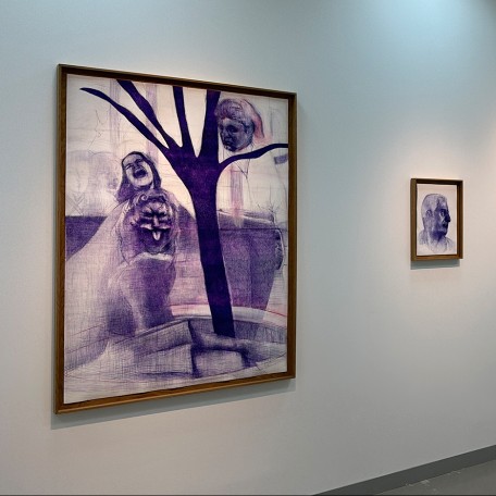 На выставке