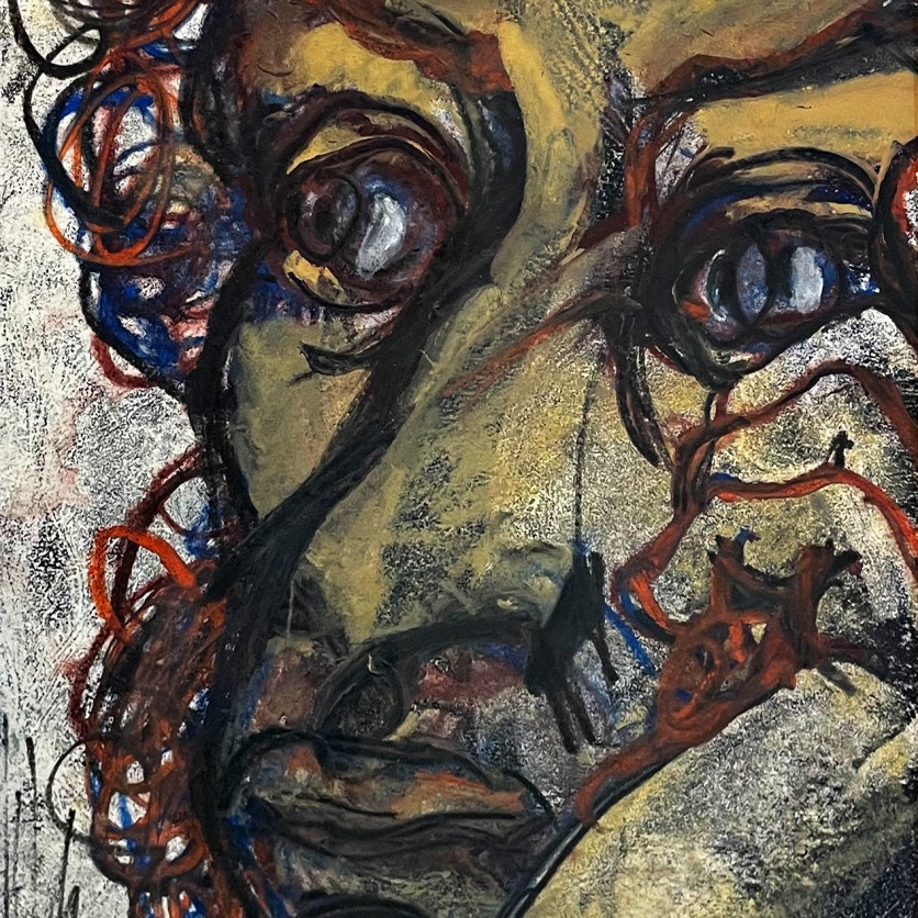 Татьяна Леонова — Пушкин, 2007 (бумага, монотипия)