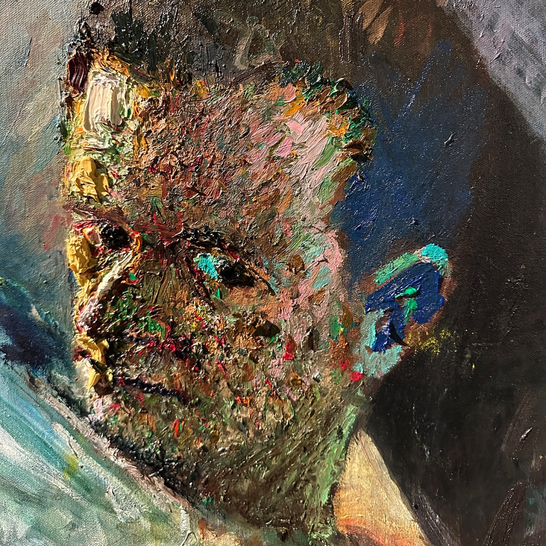 Ран Тененбаум — Горизонтальный боаз, 2022 (холст, масло) фрагмент