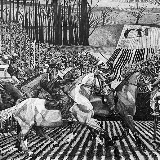 Ханна Квинлан, Рози Гастингс — Тюльпаны, 2022 (карандаш)