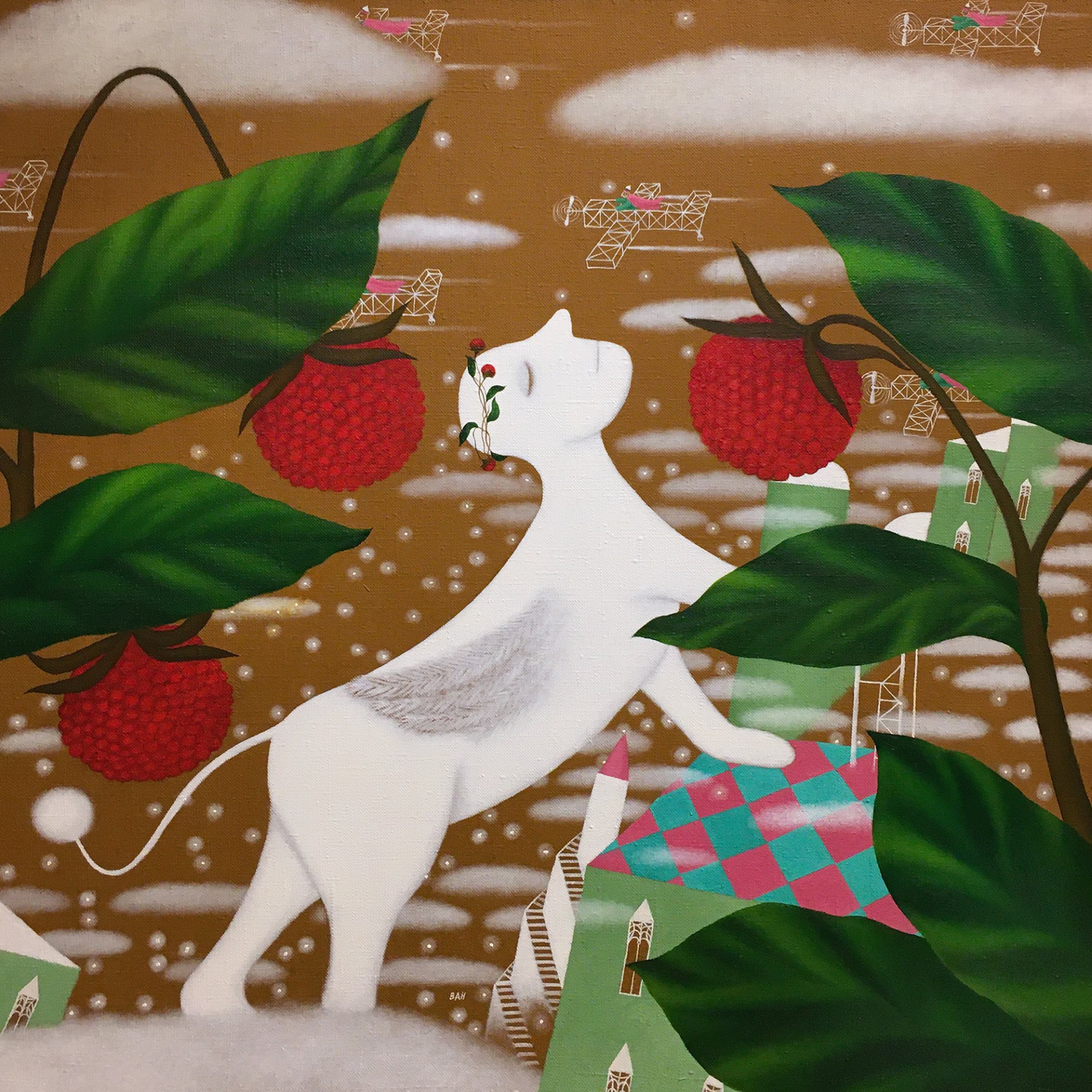 Виктор Норкин — Без названия (холст, бумага)