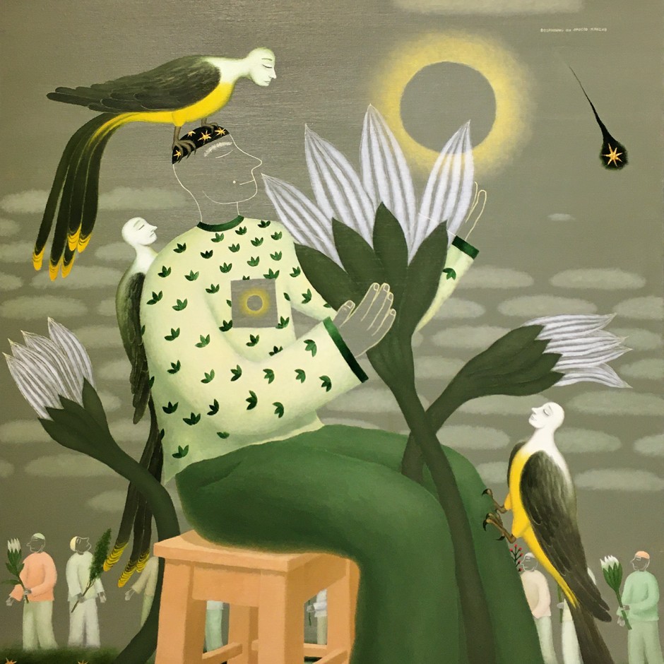 Виктор Норкин — Возможно, он просто красив (холст, масло), 2019