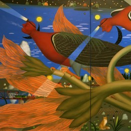 Виктор Норкин — Где-то рай (холст, масло), 2020