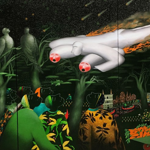 Виктор Норкин — Посещение (холст, масло), 2007