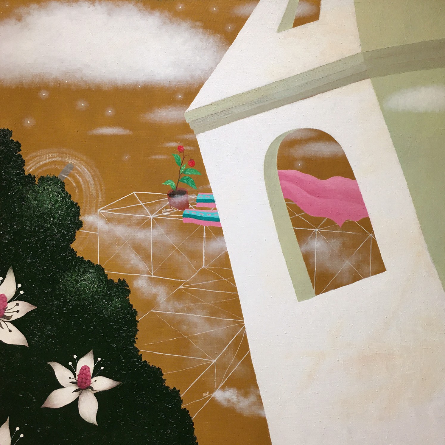 Виктор Норкин — Пролетел мимо (холст, масло), 2006