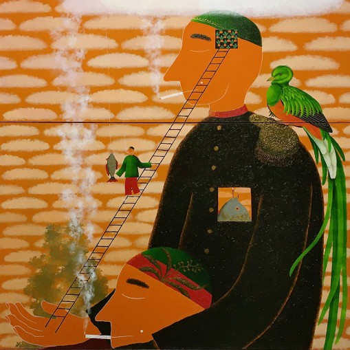 Виктор Норкин — Схождение (холст, масло), 2006