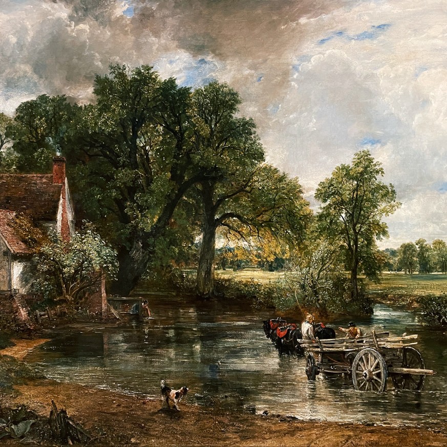 Джон Констебль — Сенная повозка, 1821 (холст, масло)