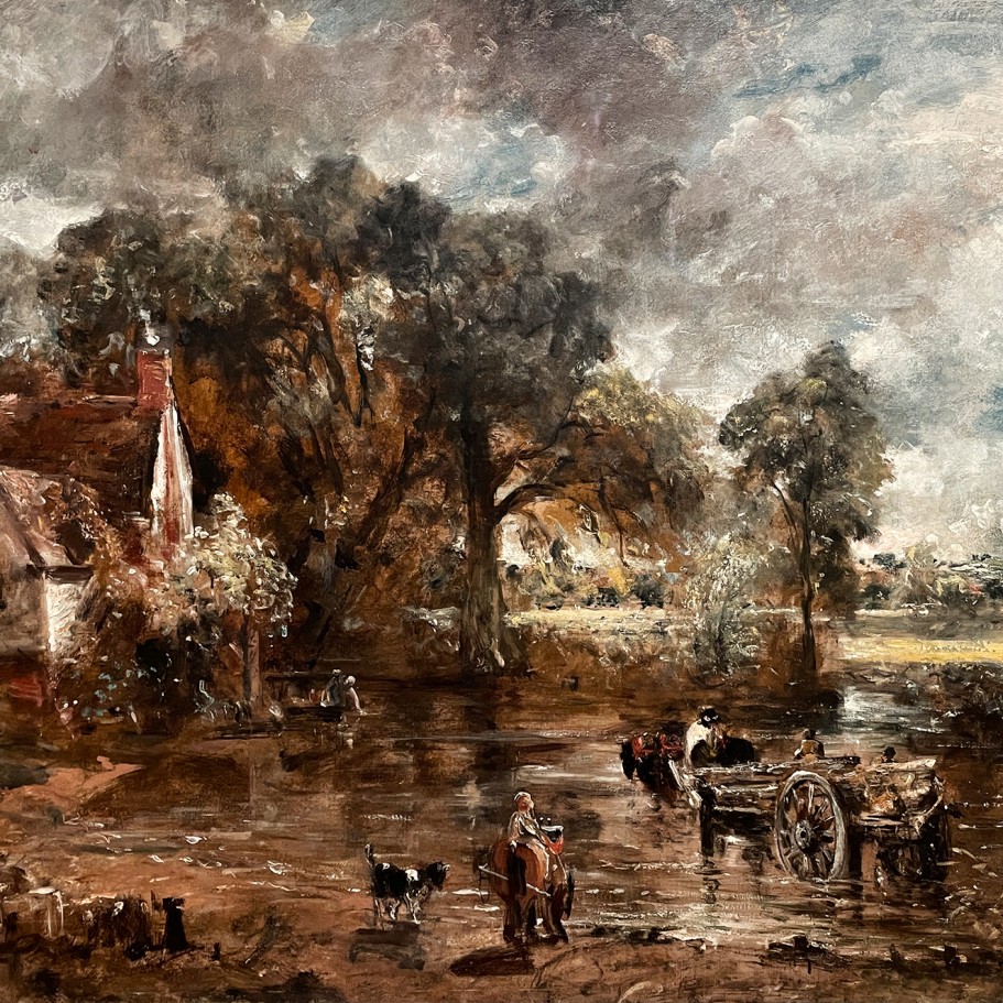 Джон Констебль — Сенная повозка, 1821 (холст, масло) ЭТЮД