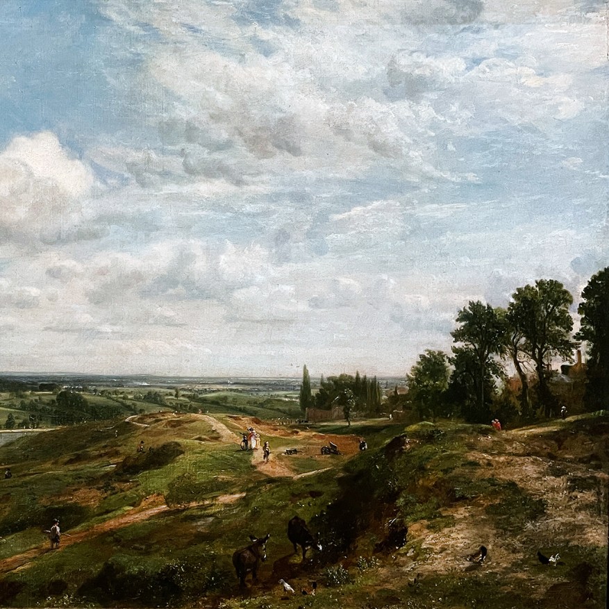 Джон Констебль — Хэмпстед-Хит. Долина здоровья (холст, масло), 1820-1822 гг