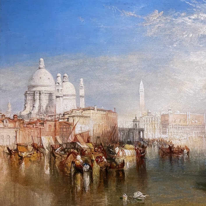 Уильям Тернер — Венеция с Джудекки, 1840 (холст, масло)