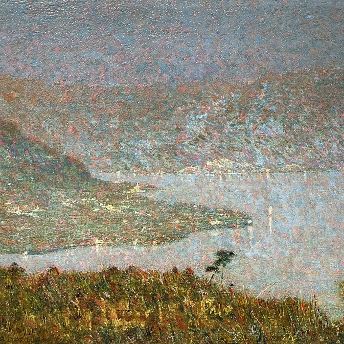 Витторе Грубичи де Драгон — Perle d’amour (Туман на озере), (холст, масло), 1896-1910