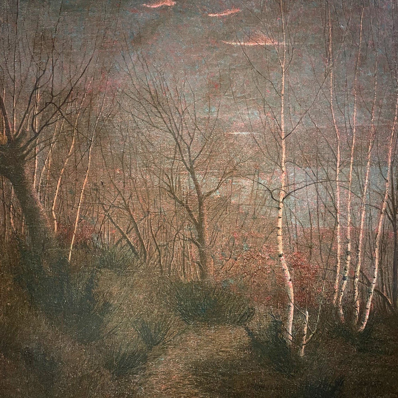 Витторе Грубичи де Драгон — Сумеречная симфония (Сумеречная гармония), (холст, масло), 1896-1898