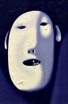 Олег Целков — Голова, 1992 (холст, масло)