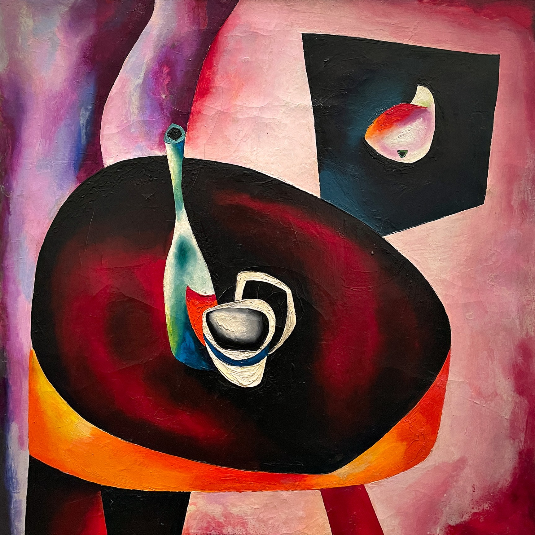 Олег Целков — Два натюрморта, 1958 (холст, масло)