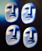 Олег Целков — Коллекция, 1992 (холст, масло)