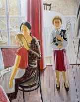 Агата Белая — Без названия, 2020 (холст, масло) фрагмент