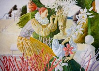 Агата Белая — В саду, 2019 (холст, масло)