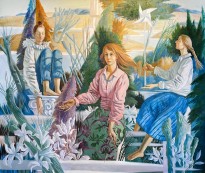 Агата Белая — Ожидание, 2019 (холст, масло)