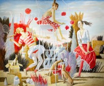 Агата Белая — Пионы, 2020 (холст, масло)