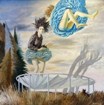 Агата Белая — Полет, 2020 (холст, масло)