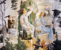 Агата Белая — Пттицы, 2014 (холст, масло)