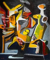 Александр Петров — Каникулы, 1987 (холст, масло)