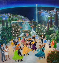 Анна Каждан — Вечер бальных танцев, 2013 (холст, темпера)