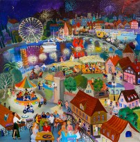 Анна Каждан — На юге, 2011 (холст, темпера)