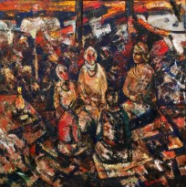 Ашот Хачатрян - Бабушкина сказка, 2012 (холст, масло)