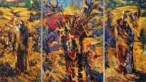 Ашот Хачатрян - Триптих, 2010 (холст, масло)