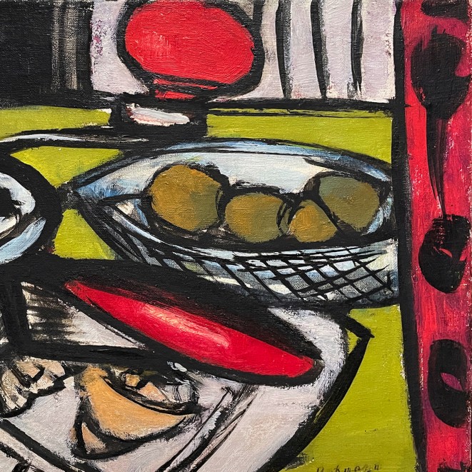 Макс Бекман — Кухонный прибор, 1945 (холст, масло)