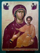 Одигитрия. Мастерская Lambardos, Крит, 1623 г.