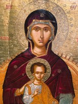 Георгиос Номикос — Госпожа ангелов, 1680 г. (фрагмент).