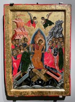 Сошествие во ад — афонская икона, XVI в.