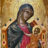 Богородица с младенцем, Крит, XV в.