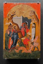 Феофанис Стрелицас Батас — Воскрешение Лазаря, Крит, XVI в.