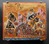 Успение св. Саввы, конец XVI — нач. XVII вв (шаблон XV в.).