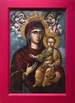 Илиас Москос. — Одигитрия, вторая половина XVII в.