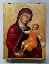 Богоматерь с младенцем, критская школа, вторая половина XV в.