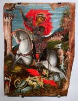 Георгиос Клонтзас — Св. Георгий, конец XVI в.