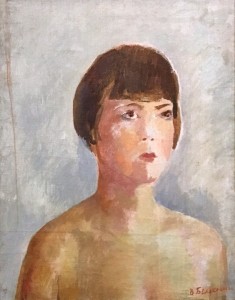 Виктория Белаковская - Женский портрет, 1930 (холст, масло)