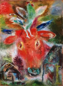 Виталий Тюленев - Восход солнца, 1992 г. (холст, масло)