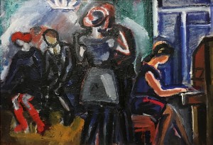 Владимир Шагин - Танцы, 1977 (холст, масло)