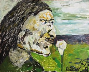 Владимир Яковлев - автопортрет, 1979 (холст, масло)