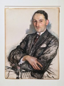 Зинаида Серебрякова - Портрет Фелисьена Какана, 1928 (бумага, пастель)