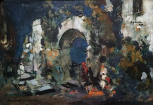 Константин Коровин - испания, 1906 (картон, масло)