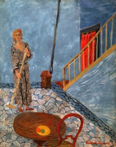 Натан Альтман - Мастерская в Париже, 1930 (холст, масло)